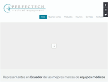 Tablet Screenshot of equiposmedicosecuador.com